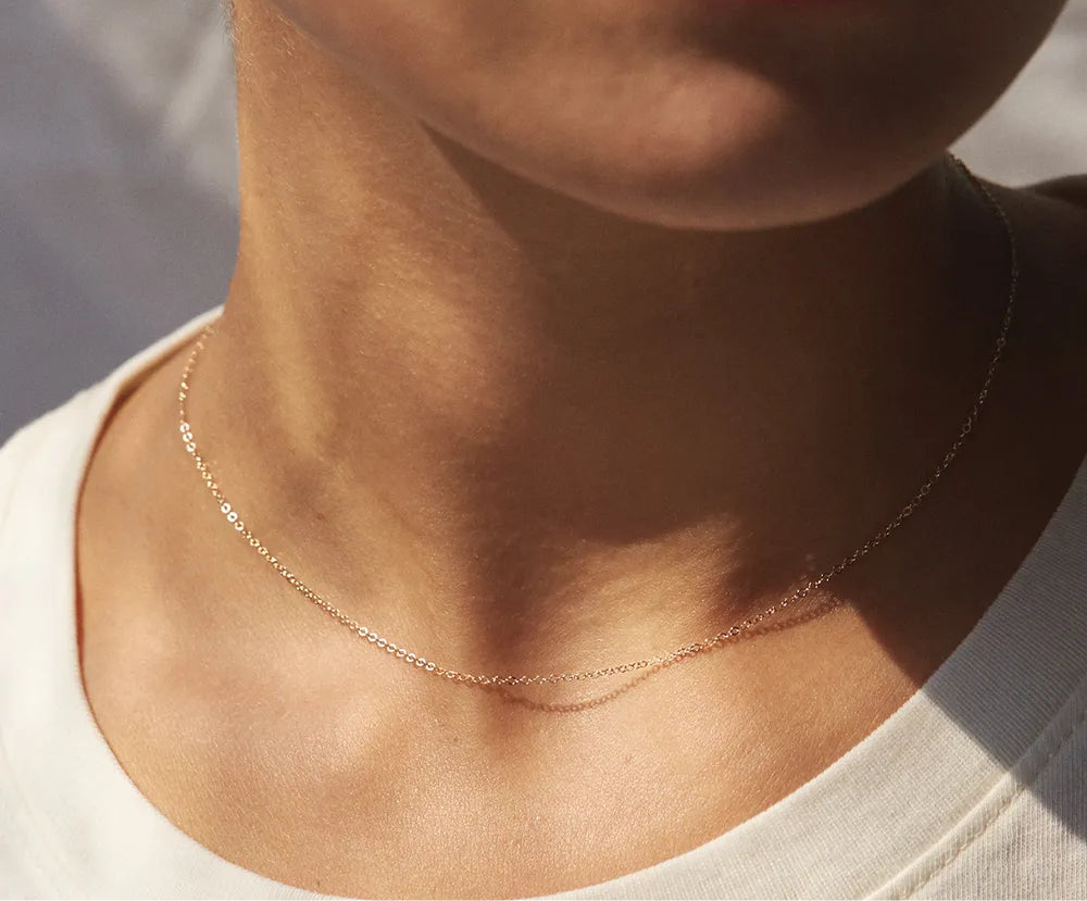 Elegant Gold Chain Necklace