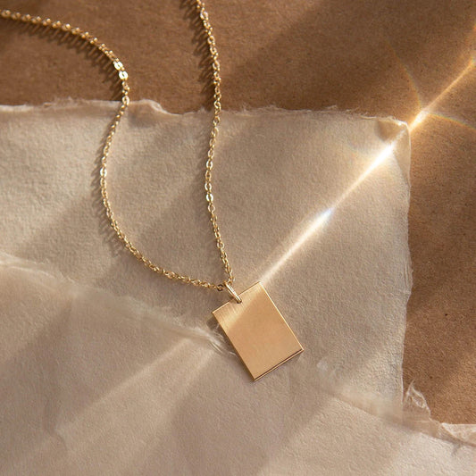 Timeless Rectangle Necklace